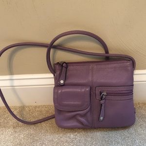 Tignanello lilac purse